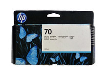 Foto originale HP 70 nera C9449A DesignJet Z2100 Z3100 Z3200 IMBALLO ORIGINAL...