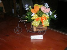 Composizione fiori realizzati