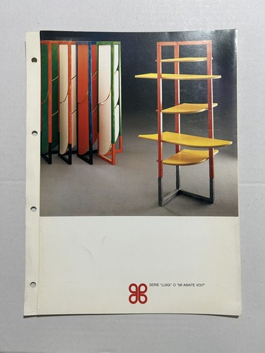 Depliant bernini mobili 1982 - bernini,