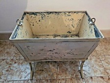 portaoggetti portariviste contenitore antico medico