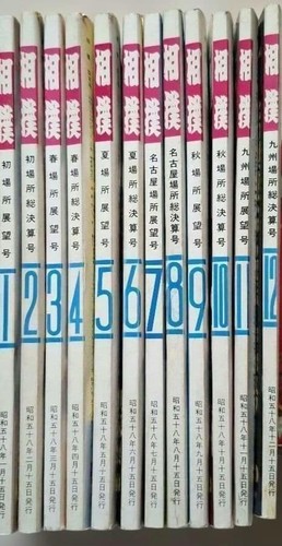 Sumo magazines 1983 year - magazines,
