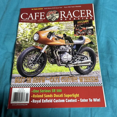 Cafe racer magazine classic - cafe,
