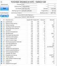 Toshiba MG08 Series MG08ACA16TE disco rigido da 3,5 pollici - 16 TB SATA