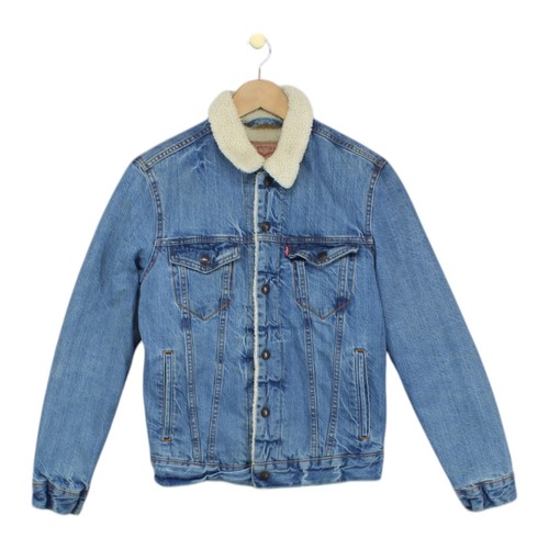 Giacca sherpa denim levis - sherpa,