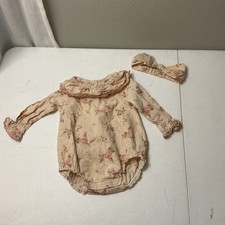 Set pagliaccetto floreale 6-9M