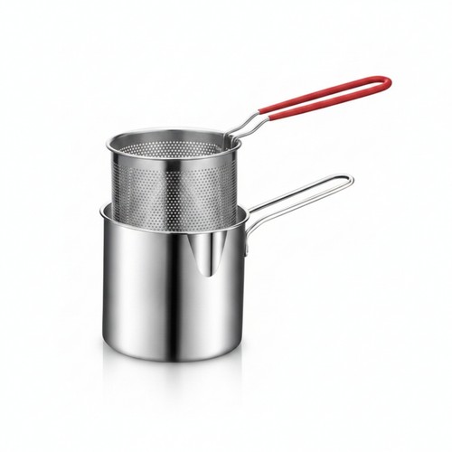 Pentola friggitrice acciaio - friggitrice,