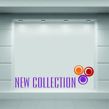 ADESIVI NUOVA COLLEZIONE VETROFANIE VETRINE NEGOZI CM. 118x33