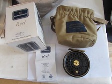 splendido mulinello da pesca a mosca trota 6/7 alnwick pall mall centenario inutilizzato resistente ecc