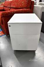 Cassetto Da Scrivania NUOVA In Metallo Con Chiave Bianco