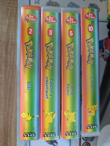Pokemon vhs capitoli serie - vhs,