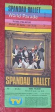 BIGLIETTO CONCERTO SPANDAU