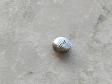 50s REVUE VINTAGE STEEL CROWN CORONA ACCIAIO VINTAGE WATCH UHREN 5,1mm