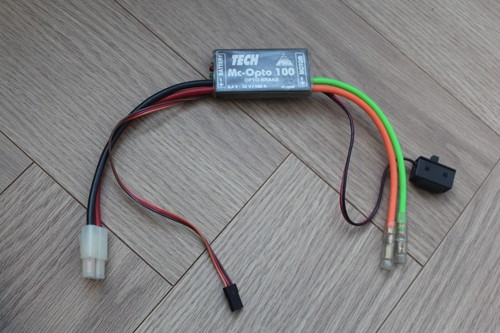 Motore spazzolato esc graupner - motore,