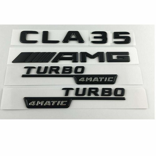 Emblemi lettere nero opaco