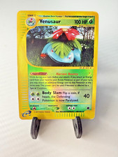 Pokemon Venusaur 68/165 Expedition 2002 Holo E-Series set Acquapolish Vintage