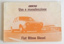 FIAT Ritmo diesel - Libretto