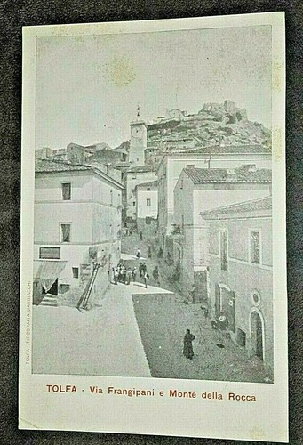Rara cartolina epoca tolfa - d'epoca:,