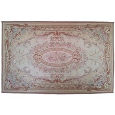 Arazzo Tappeto Tisca TUILERIES cm 274 x 175 riproduzione Aubusson piccolo punto