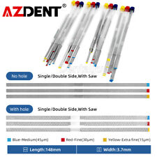 Strisce di finitura lucidatura diamantate per seghetto dentale striscia ortodontica DPI media fine