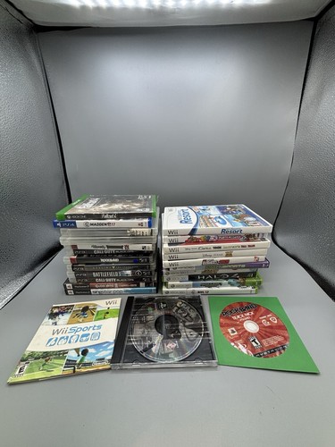 Lot mixed console - of, games