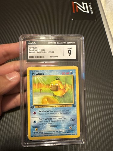 Pokémon tcg psyduck fossil - tcg,