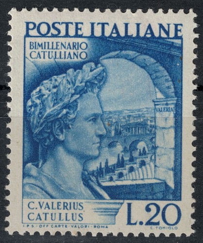 Italia 1949 gaio valerio - italia,