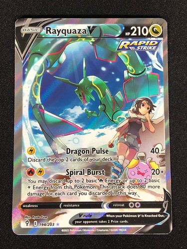 Pokemon rayquaza 194 203 - rayquaza, 194/203