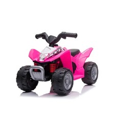 Quad Honda TRX 250X Rosa 65x38x43 cm Bambini 6V Luce e Suoni