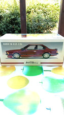 AUTOART MILLENNIUM 1/18 BMW M 635 CSI KARMINRED RARO
