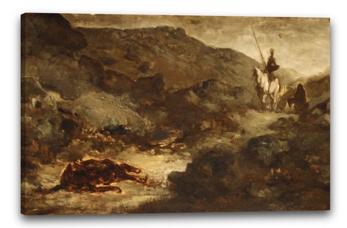 Tela cornice honoré daumier - honoré,