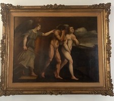 Quadro olio su tela 1700 la