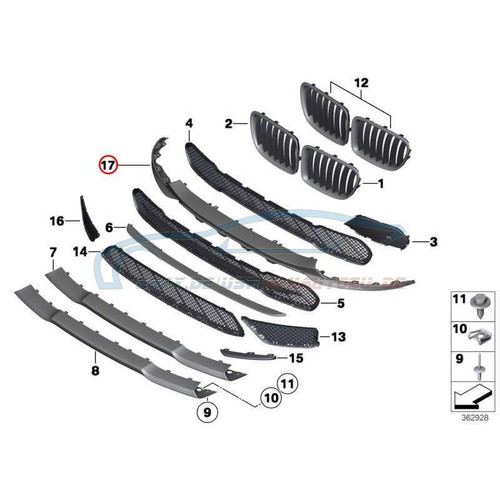 Originale bmw 51117374103 - 51117374103,