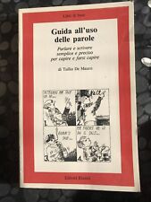 Tullio De Mauro, Guida all'uso