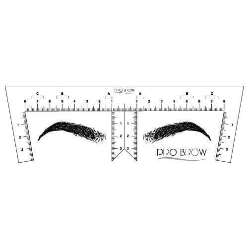 Righello pro brow - brow, 10pz