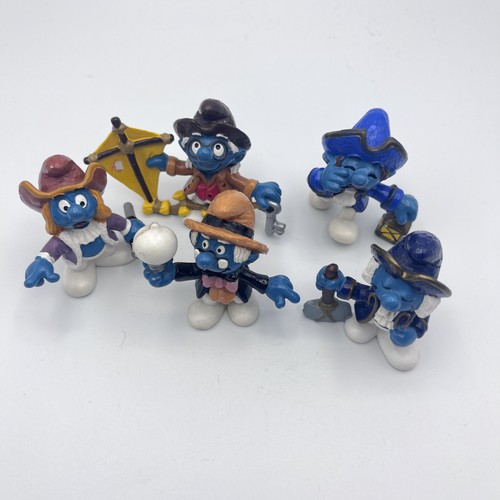 Lotto puffi schleich storici - puffi,