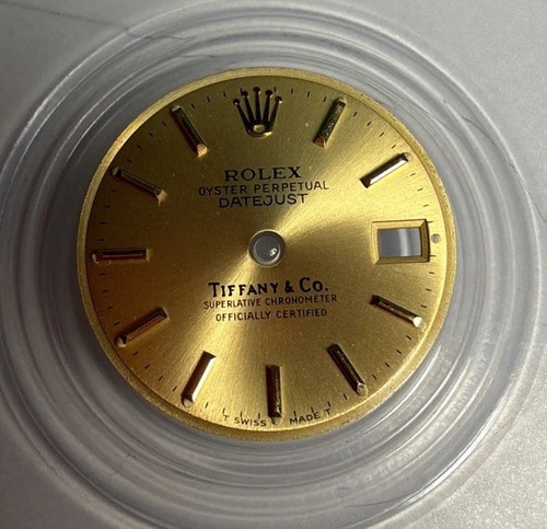 Rolex tiffany dial datejust - tiffany,