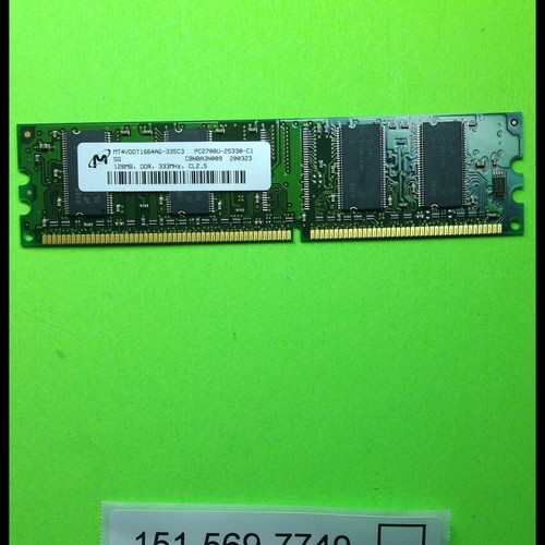 Memoria ram micron - ram, mt