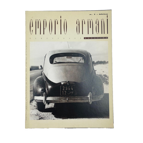 Emporio armani magazine - armani, n.