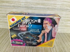 VINTAGE CONSOLE KARAOKE SYSTEM ANNI 90  full boxed system #3