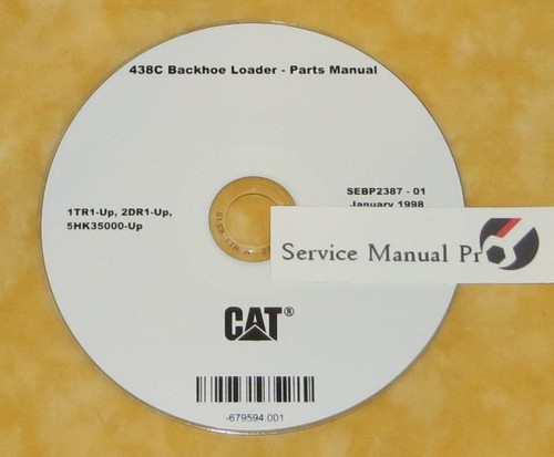 Sebp2387 caterpillar 438c - sebp2387,
