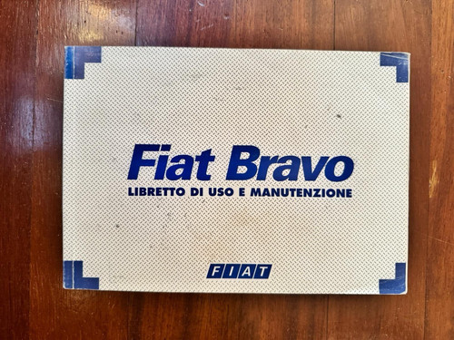 Libro uso manutenzione fiat - uso, e