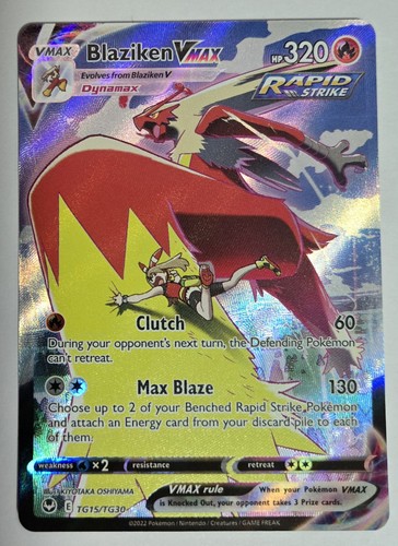Pokemon tcg blaziken vmax - pokemon,