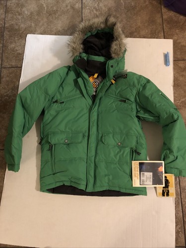 Giacca sci snowboard verde
