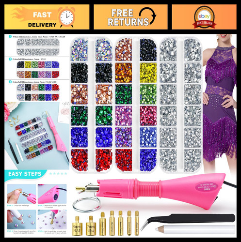 Hotfix kit applicatore strass - hotfix,