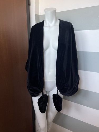 Byblos vintage velvet cape - byblos,