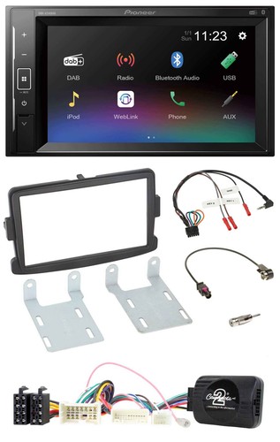 Pioneer dab volante usb - pioneer,