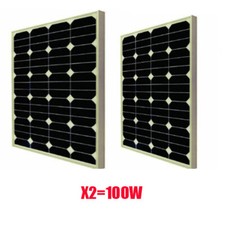  2 PANNELLO SOLARE 50W