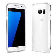 COVER CUSTODIA PER SAMSUNG GALAXY S7 / S7 EDGE TRASPARENTE  SOTTILE TPU  