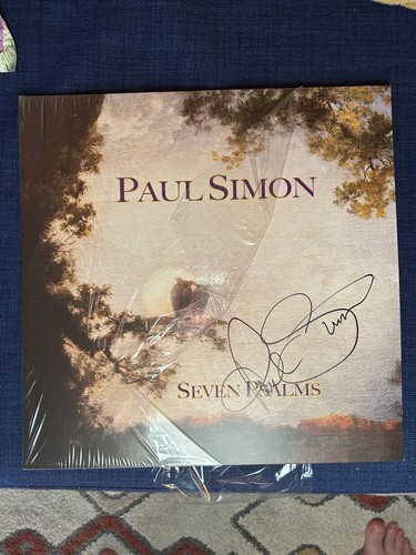 Paul simon seven psalms signed - simon,