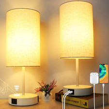 Set 2 Lampade da Comodino